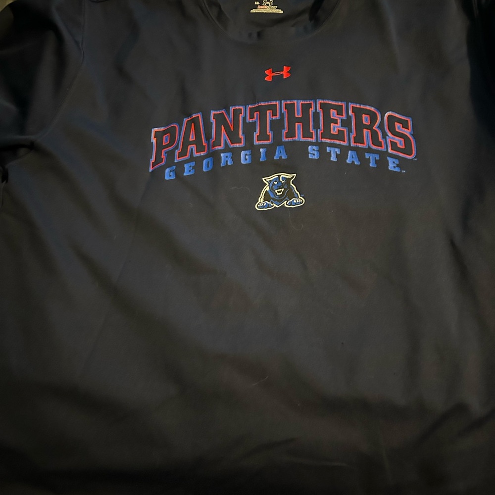 Under Armour Men's Black Georgia State Panthers Short Sleeve Tee